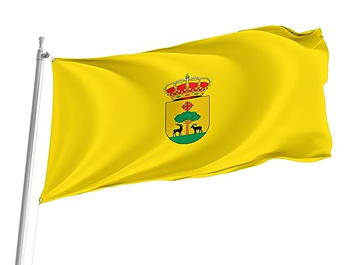 Bandera De Temporada Solana Del Pino, Ciudad Real Pancarta Divertida Con Ojales Metálicos Bandera Del Patio Para Césped Fiesta Patio 152X90Cm