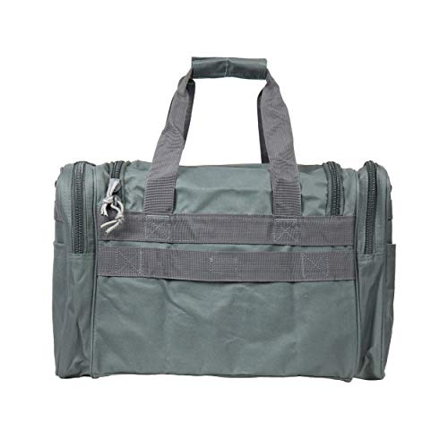 Osage River Fishing Tackle Bag, Large Fishing Bag With 9 Compartments (Trays Not Included), Soft Fishing Tackle Duffle Bag For Fishing Hiking Camping, Fishing Bags For Men And Women, Cadet Grey #TOP2