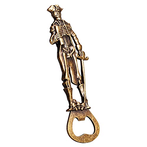 Pirate Skeleton Skull Beer Bottle Opener,Wine Opener Barware For Men, Husband, Dad, Boyfriend #TOP5