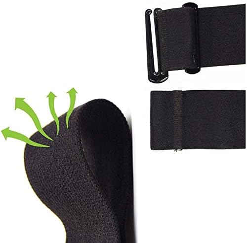 1Pcs Sensor Replacement Strap Heart Rate Monitor Soft Strap Heart Rate Monitor Chest Strap Replacement Band for Chest Strap Buckle Distance 45mm