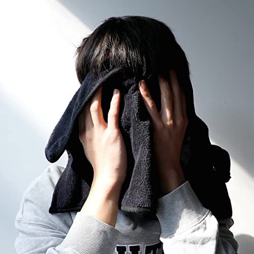 G-Ahora Cute Anime Kitty Hand Towels Quick Drying High Absorbent Soft Washcloth Bath Face Towel 60*30Cm(23.6*11.8 Inch) (Kur) #TOP4