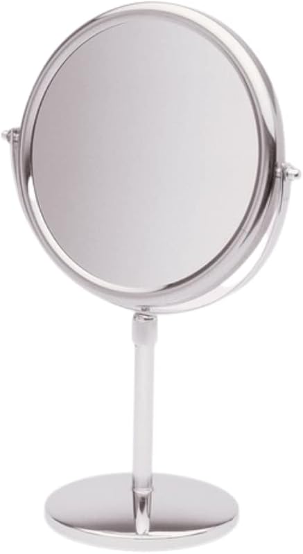 Espelho de maquiagem de mesa JERDON 9" com ampliação 5X, acabamento cromado, JP4045C