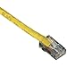 Black Box GigaTrue CAT6 Channel Patch Cable with Basic Connectors, Yellow, 4-ft. (1.2-m), 25-Pack
