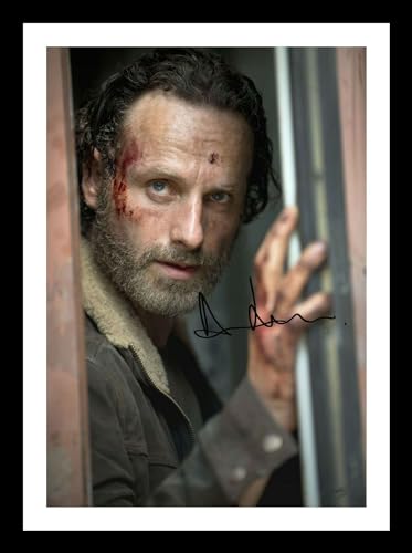 Image of Memorabilia Andrew Lincoln - The Walking Dead Signed Autographed And Framed Photo