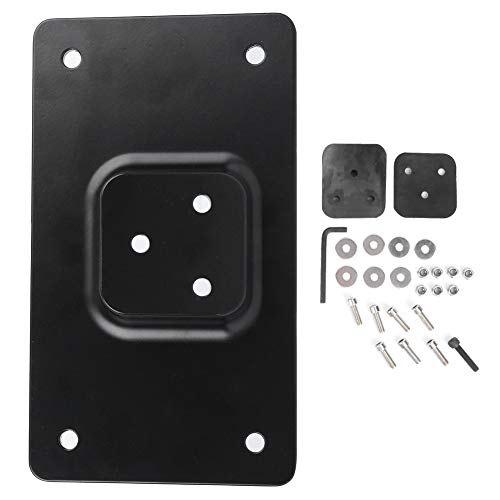 Support de plaque d'immatriculation de moto pour fixation latérale solide