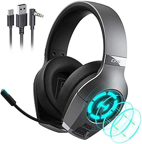 Edifier GX Gaming Headset Hello-Res decoding for PC PS4 Xbox One Swap Smartphones Laptops Gaming Headphones with Microphone ENC Twin-mic USB Kind-C 3.5mm Interface Headsets RGB LED Lights 50mm Driver