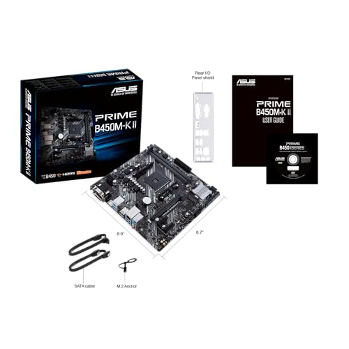 ASUS Prime B450M-K II Motherboard Review UK 2026