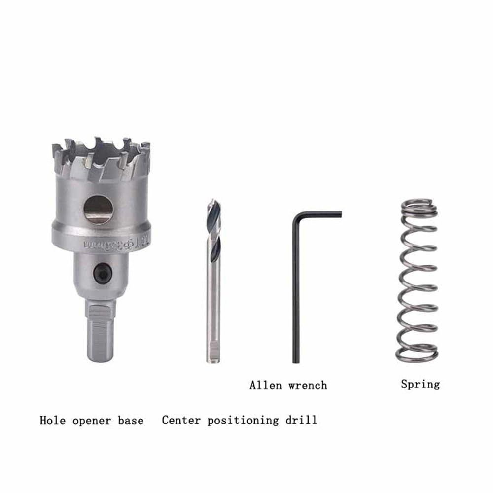 Broca de sierra de corona TCT de 12-160 mm para cortar metal, acero inoxidable, madera, placas gruesas, herramienta de perforación, punta de carburo, 85 mm