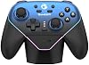 Control inalámbrico GameSir Super Nova para PC/Switch/Switch 2/iOS/Android, tasa de sondeo de 1000Hz, stick y gatillo de efecto Hall, agarres de goma, iluminación RGB, 1000mAh - Azul 2