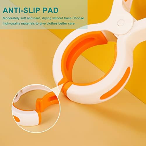 RosewineC 10 Pcs Large Beach Towel Clips, Beach Towel Clips, Large Laundry Plastic Clip Bright Colour Clothes Pegs Windproof Clothes Pins for Sunbeds Laundry Pool Chairs