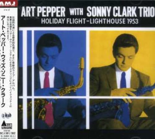 ART PEPPER SONNY CLARK TRIO - Holiday Flight - Lighthouse 1953 - CD