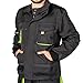 Produktbild Mazalat Arbeitsjacke männer, Arbeitsjacken Herren, Schutzjacke mit vielen Taschen, Arbeitskleidung männer Größen S-XXXL, Qualität (XL, Schwarz)