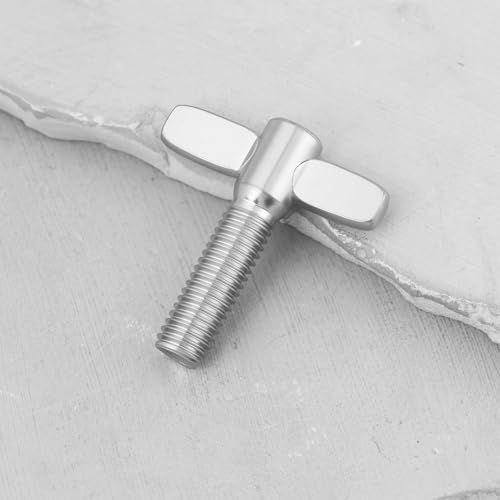 eMagTech 4 Stück Flügelschrauben M8 x 25 für Instrumentenhalter (Typ Snarbox)