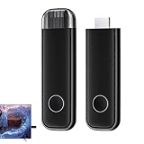 Linsition Émetteur et récepteur sans Fil,Plug & Play, convertisseur sans Fil | Adaptateur pour Diffuser de la vidéo/Audio Depuis Un Ordinateur Portable/PC vers Un projecteur HDTV, sans Compression