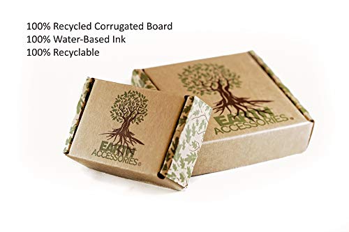Earth Accessories Ball Stud Earrings For Women - Earring Set With Organic Wood - Ear Rings With Surgical Steel #TOP4