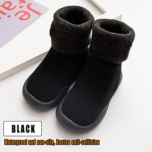 Solaud Baby Toddler Socks Shoes Non-slip Floor Breathable Boys Girls Toddler Indoor Winter Warm Slippers Socks3