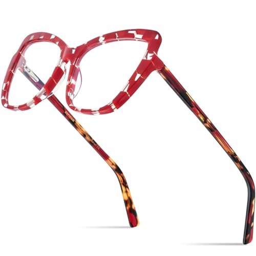 Lunettes en acétate multicolores MUTYNE : l'élégance œil de chat d'une monture femmes d'exception