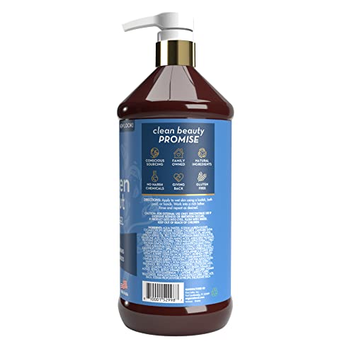 Arganatural Firming Collagen Coconut Shower Gel, Moisturizing Body Wash With Argan Oil (32 Ounces/960 Milliliters) #TOP2