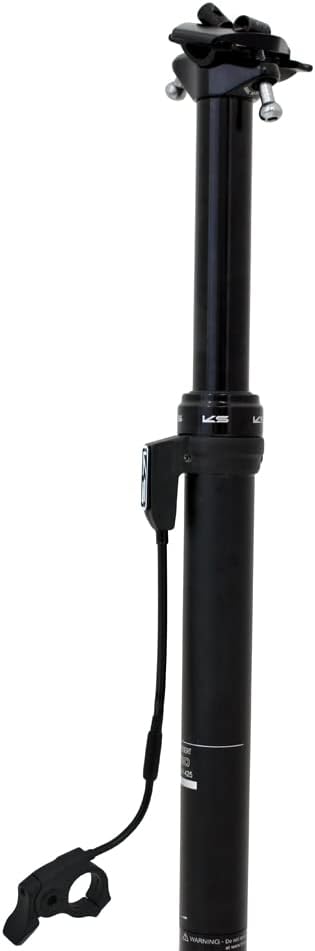 Kind Shock KS E20 31.6x370mm Remote Dropper Seatpost Travel 100mm, VH2648