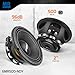 PRV AUDIO 6.5 Inch Midrange Speaker 6MR500-NDY 500 Watts 8 Ohm Neodymium Magnet, High Output Loudspeaker for PRO Audio & Car Audio (Single)