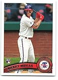 2021 Topps Archives #262 Mickey Moniak RC Rookie Card Philadelphia Phillies Official MLB Baseball Trading Card in Raw (NM or Better) Condition