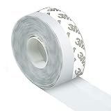 ✔ Materiales de alta calidad: la cinta de sellado está hecha de material de silicona de alta calidad y mide 5 m de largo. Junta de silicona flexible resistente al calor y al frío, duradera y sin deformación, buena para la familia.
