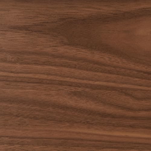 Meridian Furniture 88034Cream-C Leesa Collection Mid-Century Modern Dining Chair with Soft Vegan Leather, Solid Wood Frame, Oak Veneer, 18.5" W x 22.5" D x 31.25" H, Cream/Stained Brown, Set of 2 by Meridian Furniture - Image 5