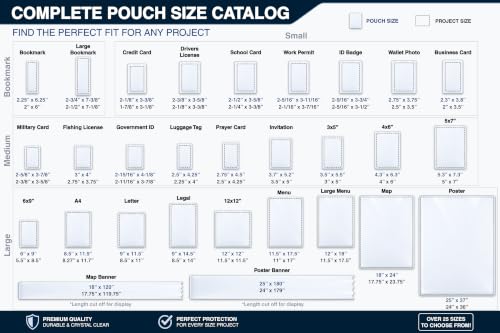 Apache Letter Size Laminating Pouches, 10 Mil, 200 Pack, Holds 8.5 x 11 Inch Projects (9 x 11.5 Inch Pouch Size), Thermal Laminator Compatible Laminating Sheets, Super Clear, Round Corners by Apache - Used condition - Image 7