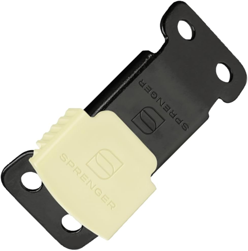 Herm Sprenger Black Stainless Steel ClicLock Buckle Quick Release Fastener with Fluorescent Plastic Jacket for Dog Training Prong Collar Made in Germany (3.0/3.2mm, Glow in the Dark Jacket)