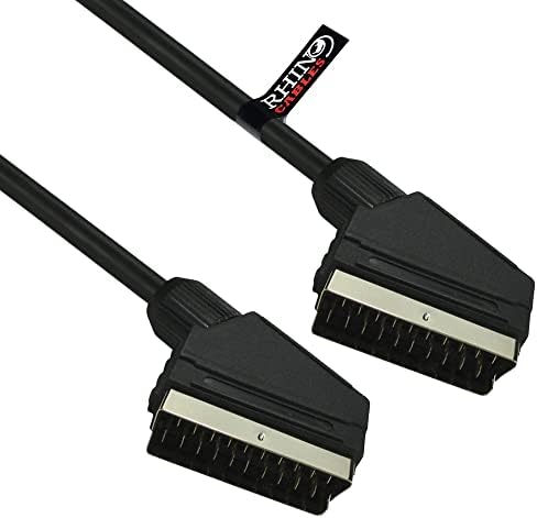 rhinocables Gold Plated SCART Lead (1.5m)
