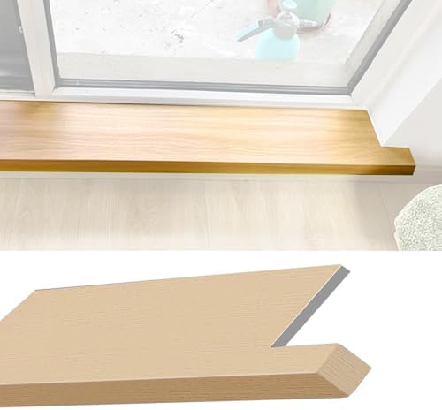 Cosite Acrylic Window Sill Cover Extender - Durable Replacement for Remodeling, Wood & Home Improvement, Easy Install, Weatherproof, Modern Design
