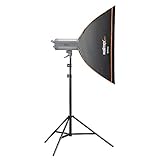 walimex 500mm mft Blitzleistung 500 Ws, 1/1 bis 1/32, integrierter 2,4 GHZ Empfänger Blitzleistung und Einstelllicht (150 W) stufenlos, getrennt und proportional regelbar