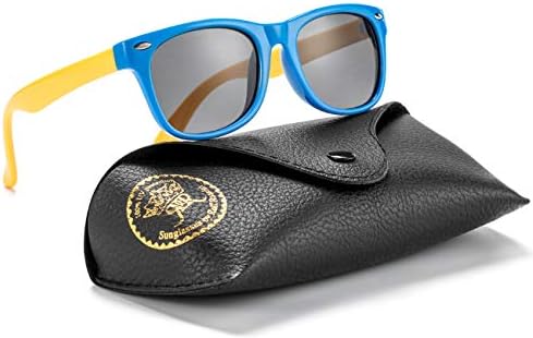 kids sunglasses Pilot Sun glasses Polarized Shades Girls Boys UV Protection Eyewear for Age 2-8