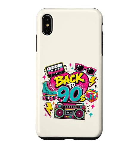 Back to 90s �m�X�^���W�A ���[���[�X�P�[�g ���W�J�Z 90�N�� �X�}�z�P�[�X iPhone XS Max �p