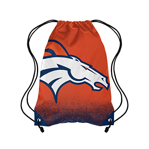 FOCO Denver Broncos NFL Gradient Drawstring Backpack