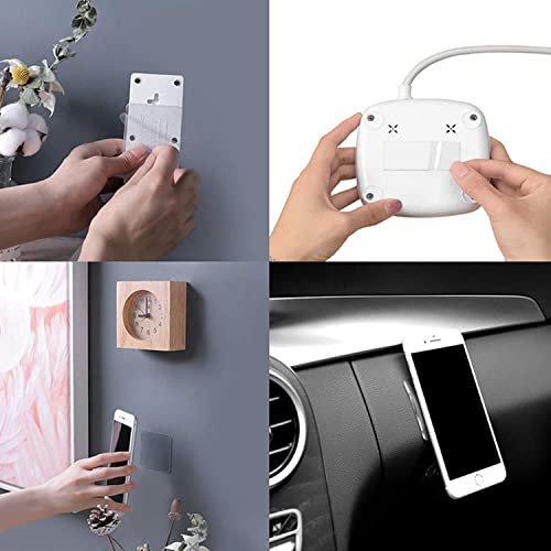 Image of 30 PCS Double Sided Tape, Sided Adhesive No Trace Sticker Pads Mounting Tape Super Strong Heavy Duty Washable Sticky