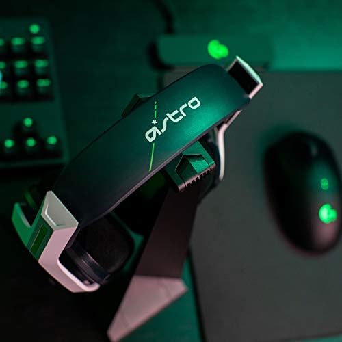 ASTRO Gaming A20 Wireless Headset Gen 2, Lightweight and Damage Resistant, Flip-to-mute microphone, +15 Hour battery life, 15m range, for PlayStation 5, PS4, PC, Mac - White/Green