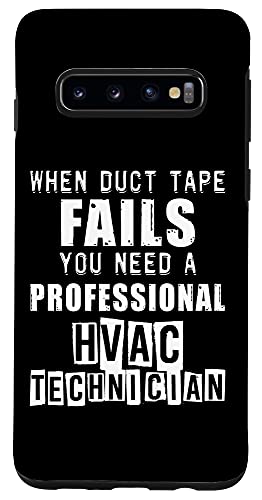 Galaxy S10 HVAC Technician Funny HVAC Tech Case