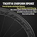 SUPERTEAM Carbon Fiber 700C Road Bike Wheelset Rim Brake 50mm Depth 25mm Width Suitable for 8/9/10/11 Speed, Tubeless 700x25-28c Cycling Wheels, Shim 8-12 Speed