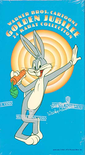 Warner Brothers Golden Jubilee 24 Karat Collection Bugs Bunny's Wacky Adventures [VHS]