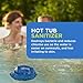 FROG @Ease Floating System for Hot Tubs - Quick & Easy Self-Regulating Hot Tub Sanitizer - Hot Tub Maintenance System with Sanitizing Minerals & SmartChlor Technology