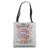 Cute Arcade Claw Machine Prize Grabber Retro Game Tote Bag