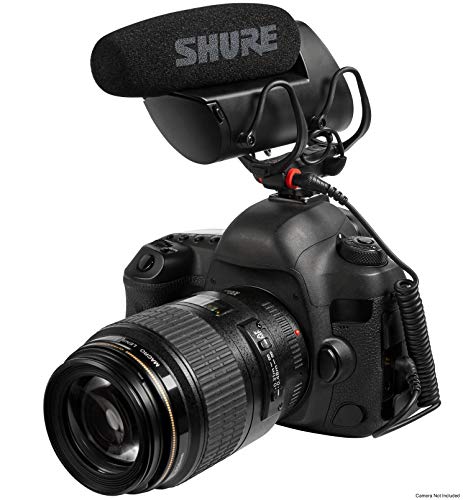 Image of Shure VP83F LensHopper Camera-Mounted Condenser Microphone with Integrated Flash Recording