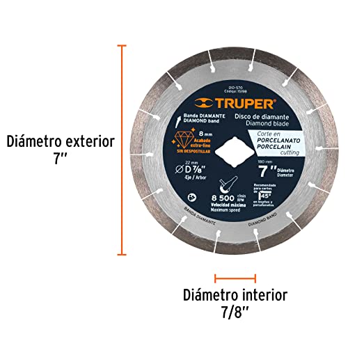 Disco diamantado de 7 pulgadas 6 Imagen adicional