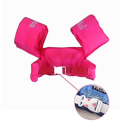 Swim Arm Bands Trainer Pool Float Kids Life Jacket Vest Learn Swimming Independence Fun Aid Water Beach
