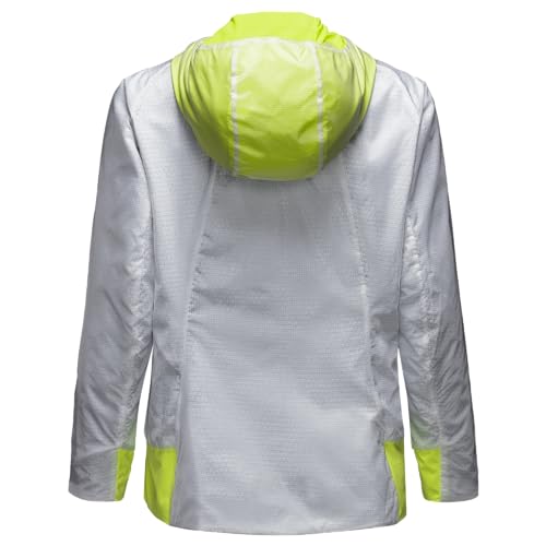 Foto von GORE WEAR Damen R5 GORE-TEX INFINIUM Isolierte Laufjacke, white/neon yellow, 38