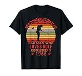 Golfspieler Golfer Jahrgang 1966 Geburtstag Golfspiele Golf T-Shirt