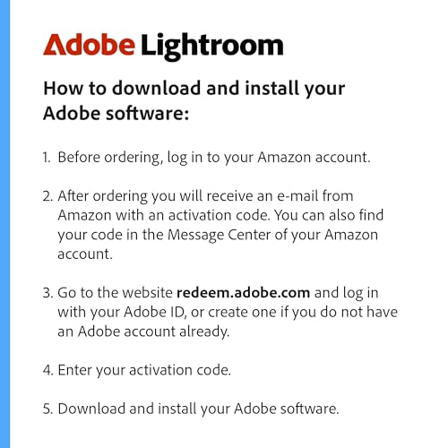 Image of Adobe Lightroom with Lightroom Classic 1 TB | AI-assisted photo editor | 12-Month Subscription | PC /Mac | Email Delivery