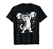 Funny Cat Gym Workout Deadlift Cat Meme Gym Kitten T-Shirt