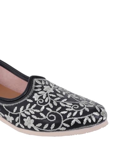Image of CatBird Handcrafted Men's Ethnic Jutti - Traditional Indian Mojari for Casual wear,Weddings & Festivals